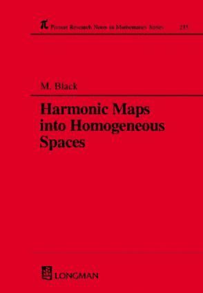 bokomslag Harmonic Maps Into Homogeneous Spaces