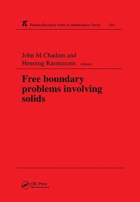 bokomslag Free Boundary Problems Involving Solids