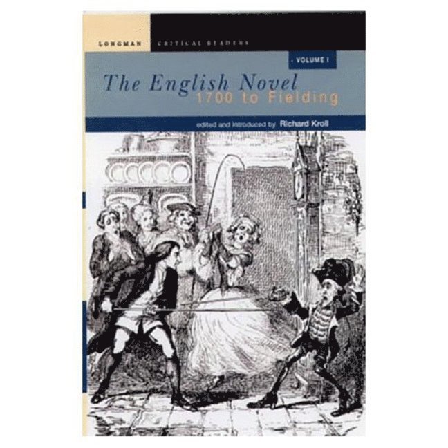 Richard W.F. Kroll, Richard W. F. Kroll - English Novel, Vol I, The, Häftad