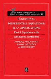 bokomslag Functional Differential Equations