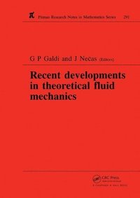 bokomslag Recent Developments in Theoretical Fluid Mechanics