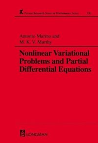 bokomslag Nonlinear Variational Problems and Partial Differential Equations