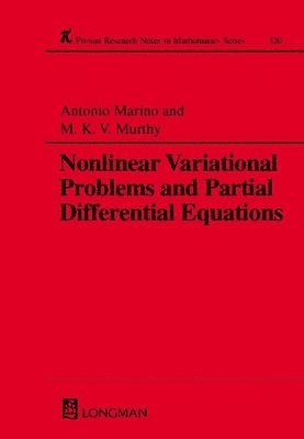 bokomslag Nonlinear Variational Problems and Partial Differential Equations