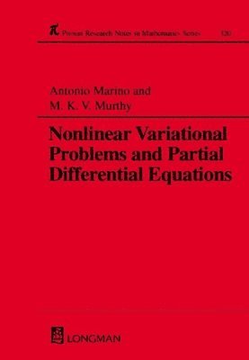 Nonlinear Variational Problems and Partial Differential Equations 1