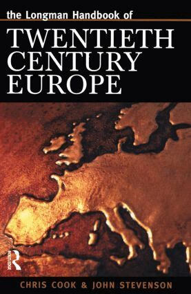Chris Cook, J. Stevenson - Longman Handbook of Twentieth Century Europe, Häftad