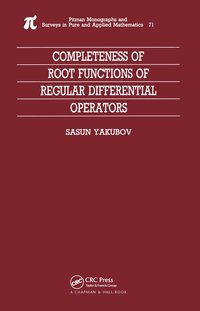 bokomslag Completeness of Root Functions of Regular Differential Operators