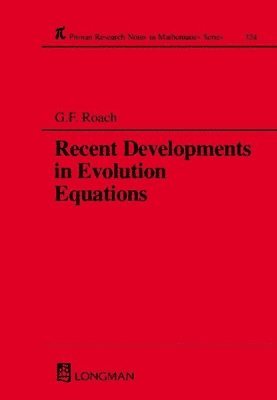 bokomslag Recent Developments in Evolution Equations