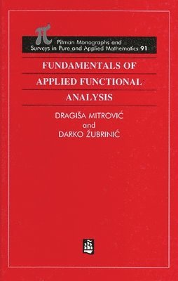 bokomslag Fundamentals of Applied Functional Analysis