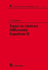 bokomslag Topics in Abstract Differential Equations II