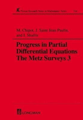 Progress in Partial Differential Equations 1