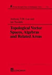 bokomslag Topological Vector Spaces, Algebras and Related Areas