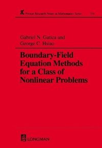 bokomslag Boundary-field Equation Methods For a Class of Nonlinear Problems