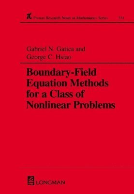 Boundary-field Equation Methods For a Class of Nonlinear Problems 1