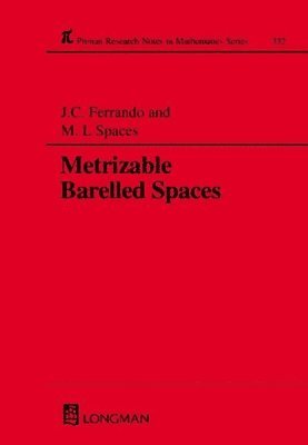 bokomslag Metrizable Barrelled Spaces