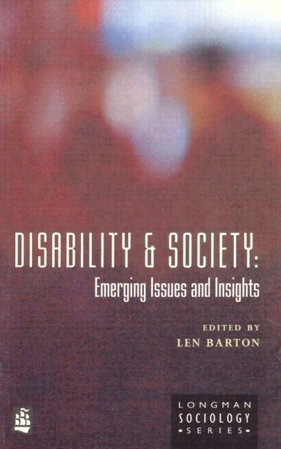 Disability and Society 1