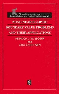 bokomslag Nonlinear Elliptic Boundary Value Problems and Their Applications