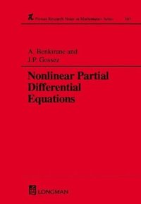bokomslag Nonlinear Partial Differential Equations