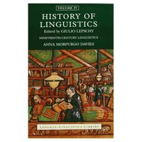 bokomslag History of Linguistics, Volume IV