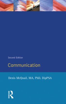 Denis Mcquail - Communications, Häftad