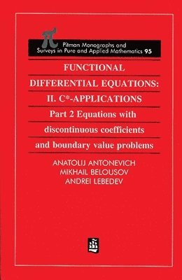 bokomslag Functional Differential Equations