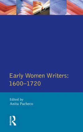 Anita Pacheco - Early Women Writers, Häftad