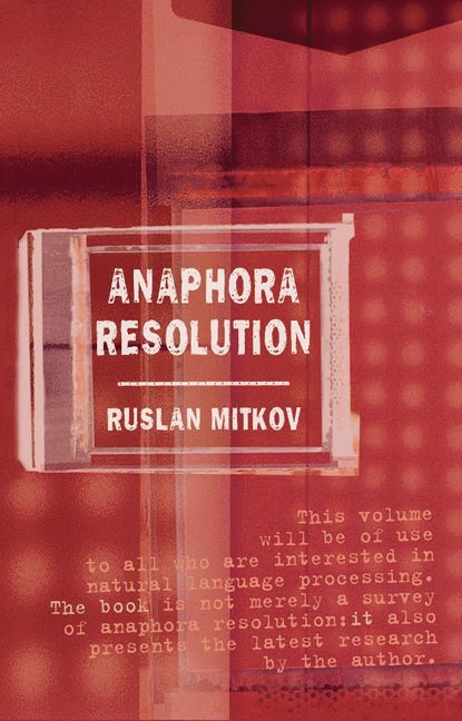 Anaphora Resolution 1