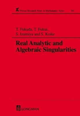 bokomslag Real Analytic and Algebraic Singularities