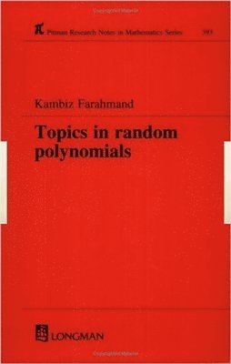 bokomslag Topics in Random Polynomials