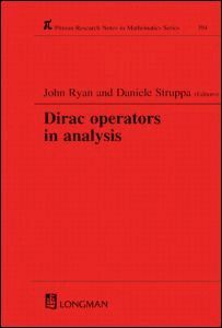 John Ryan, Daniele C Struppa - Dirac Operators in Analysis, Inbunden