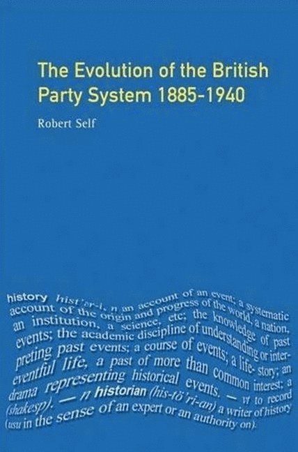 Evolution of the British Party System 1