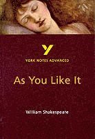 bokomslag As You Like It (York Notes Advanced) English Literature Study Guide - for 2025, 2026 exams