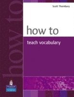bokomslag How to Teach Vocabulary