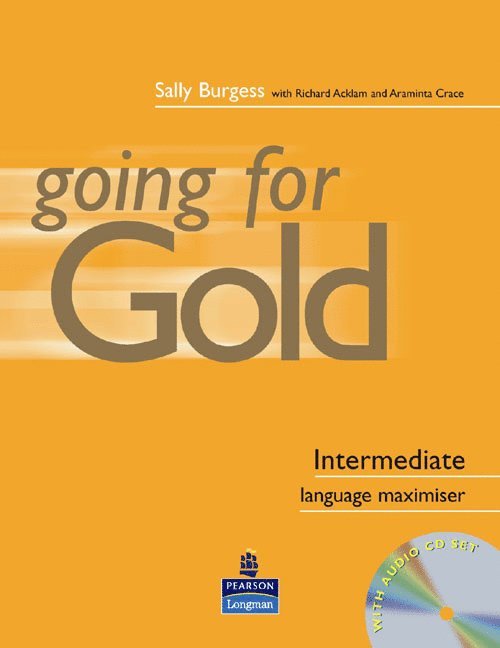 Sally Burgess - Going for Gold Intermediate Language Maximiser No Key for Pack, Häftad