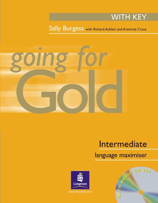 Sally Burgess - Going for Gold Intermediate Language Maximiser with Key for Pack, Häftad