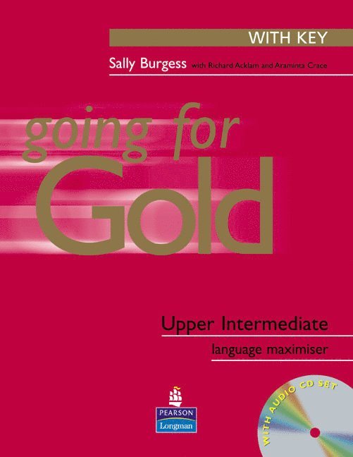 Going for Gold Upper-Intermediate Language Maximiser with Key & CD Pack 1