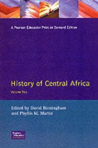 bokomslag History of Central Africa