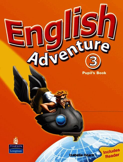 English Adventure Level 3 Pupils Book plus Reader
