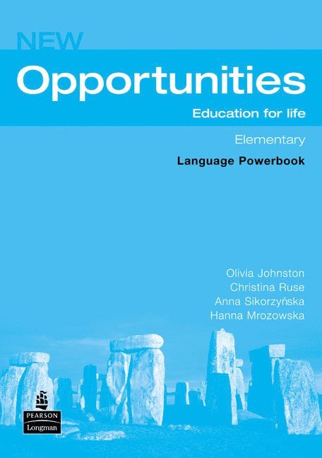 Oliva Johnston, Christina Ruse, Anna Sikorzynska, Hanna Mrozowska - Opportunities Global Elementary Language Powerbook NE, Häftad
