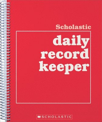 bokomslag Scholastic Daily Record Keeper
