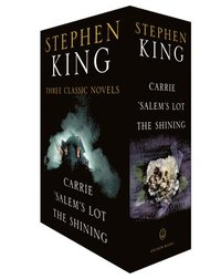 bokomslag Stephen King Three Classic Novels Box Set: Carrie, 'salem's Lot, The Shining