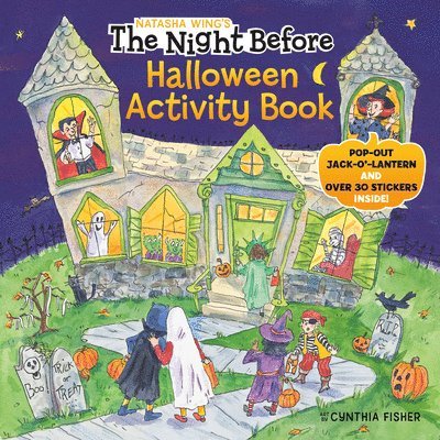 Natasha Wing - The Night Before Halloween Activity Book, Häftad