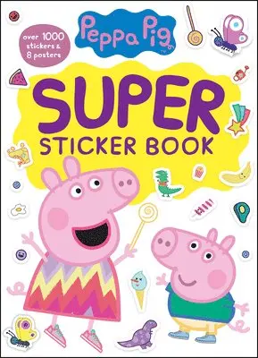 Golden Books - Peppa Pig Super Sticker Book: Over 1000 Stickers & 8 Posters, Häftad. Tillgänglighet: Lägg i varukorg