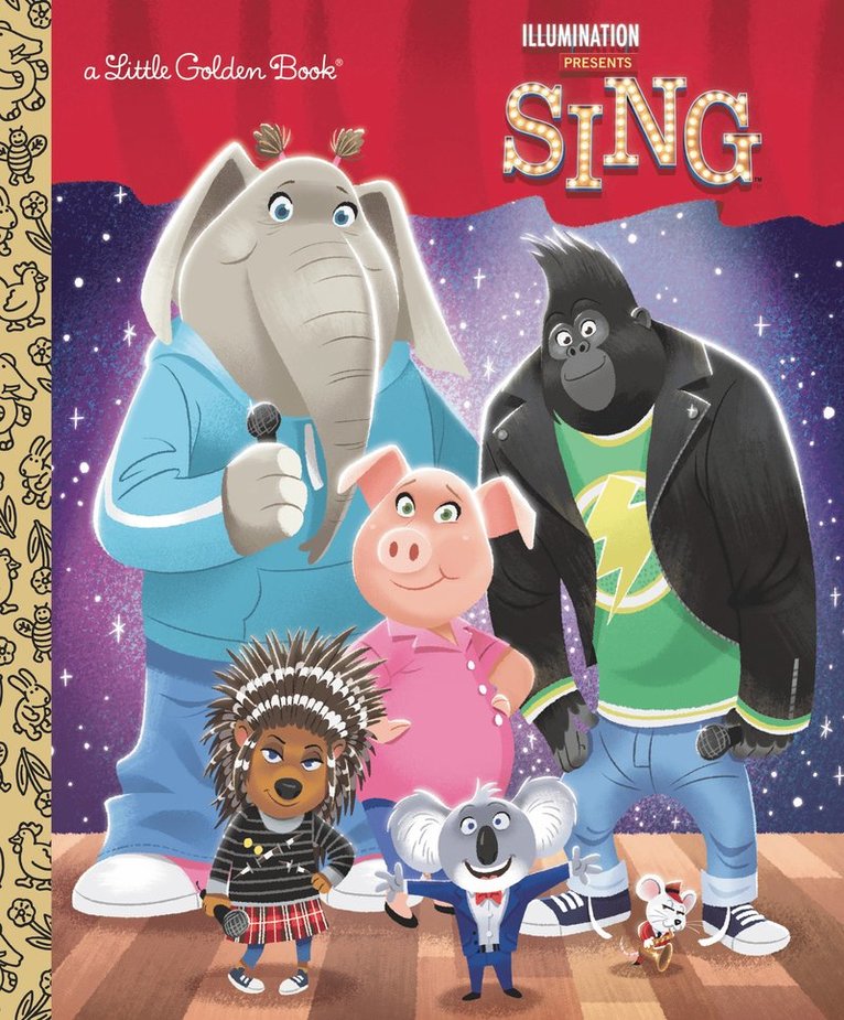 Illumination's Sing Little Golden Book 1