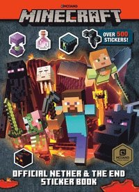 bokomslag Minecraft Official the Nether and the End Sticker Book (Minecraft)