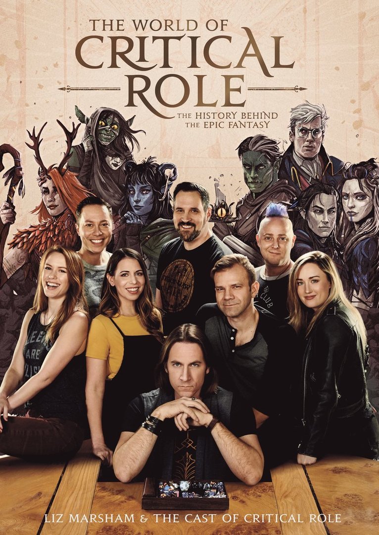 Liz Marsham, Cast of Critical Role, Critical Role - World of Critical Role, Inbunden