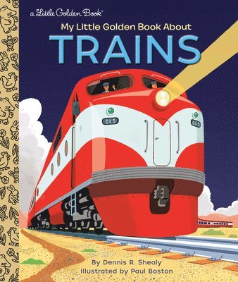 My Little Golden Book About Trains 1
