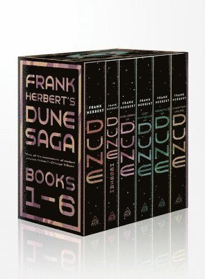 Frank Herbert's Dune Saga 6-Book Boxed Set: Dune, Dune Messiah, Children of Dune, God Emperor of Dune, Heretics of Dune, and Chapterhouse: Dune 1