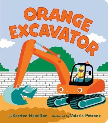 Orange Excavator 1