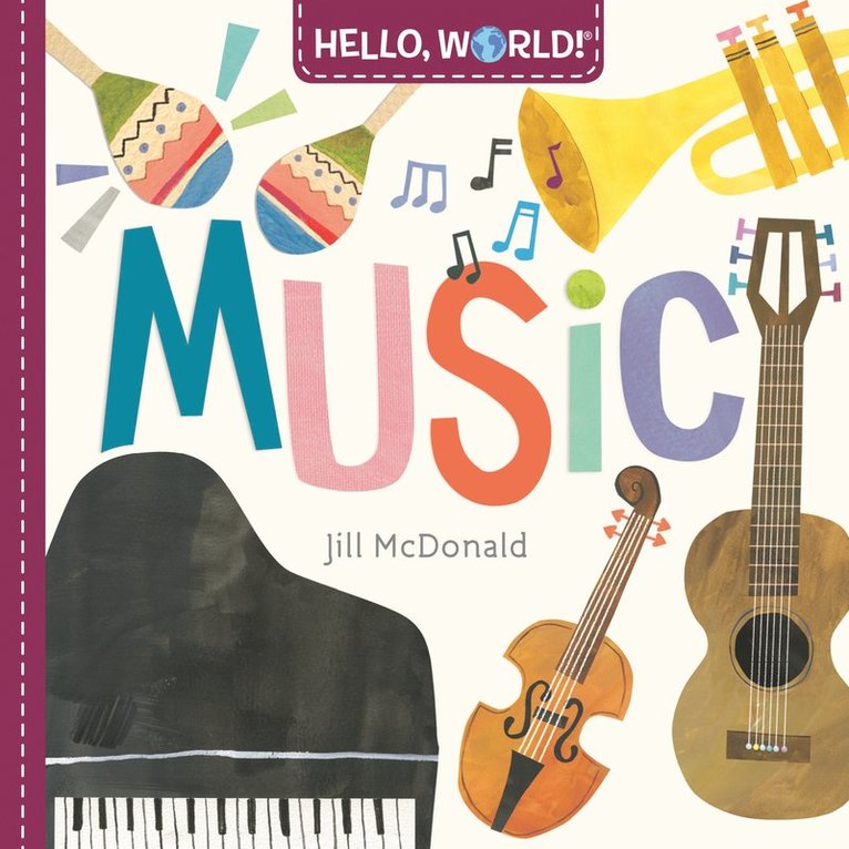 Jill McDonald - Hello, World! Music, Kartonnage