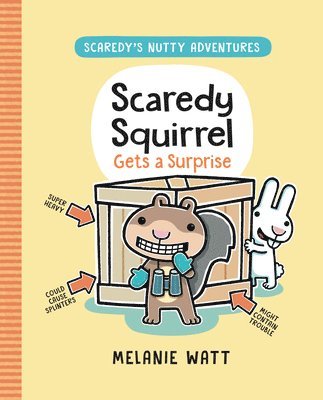 Melanie Watt - Scaredy Squirrel Gets a Surprise: (A Graphic Novel), Inbunden